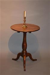 A George III candle stand. 