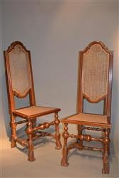 An extraordinary set of 17 18th century chairs.
