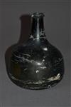 An early 18th century English mallet wine botlle.