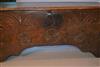 A small Welsh Charles I oak boarded chest.