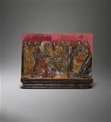 A South German panel depicting The Dormition.