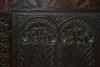 A mid 17th century West Country oak coffer.