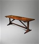 A wonderful 18th century elm tavern table.