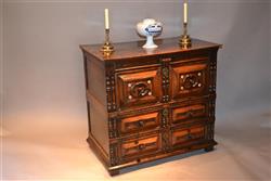 A stunning Charles II chest of drawers. 