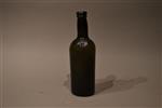 An early 19th century Middle Temple wine bottle.
