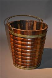 An early 19th century Dutch staved bucket.