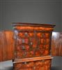 A small Queen Anne walnut cabinet on chest.