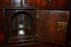 A small Queen Anne walnut cabinet on chest.