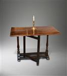A William and Mary single flap gateleg table.