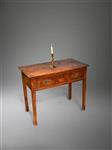 A George III West Country ash side table. 