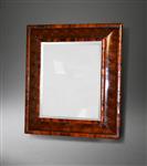 A fine William and Mary cushion frame mirror.