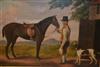 A fine 19th century equestrian painting.
