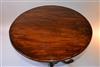 A fine mid 18th century mahogany occasional table.