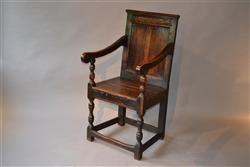 A Charles I armchair.