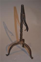 An early 19th century iron rushnip.