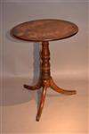 A very interesting documentary ash pedestal table.