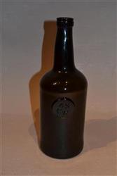 A mid 18th century ASCR seal wine bottle.