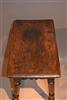 An early Charles I oak joint stool.