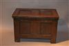 A very small Charles I oak chest. 
