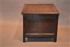 A rare James I oak table box.